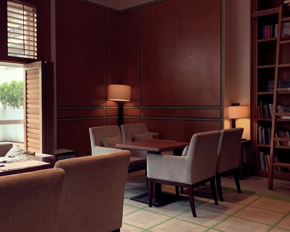 제주 신라호텔 도서관