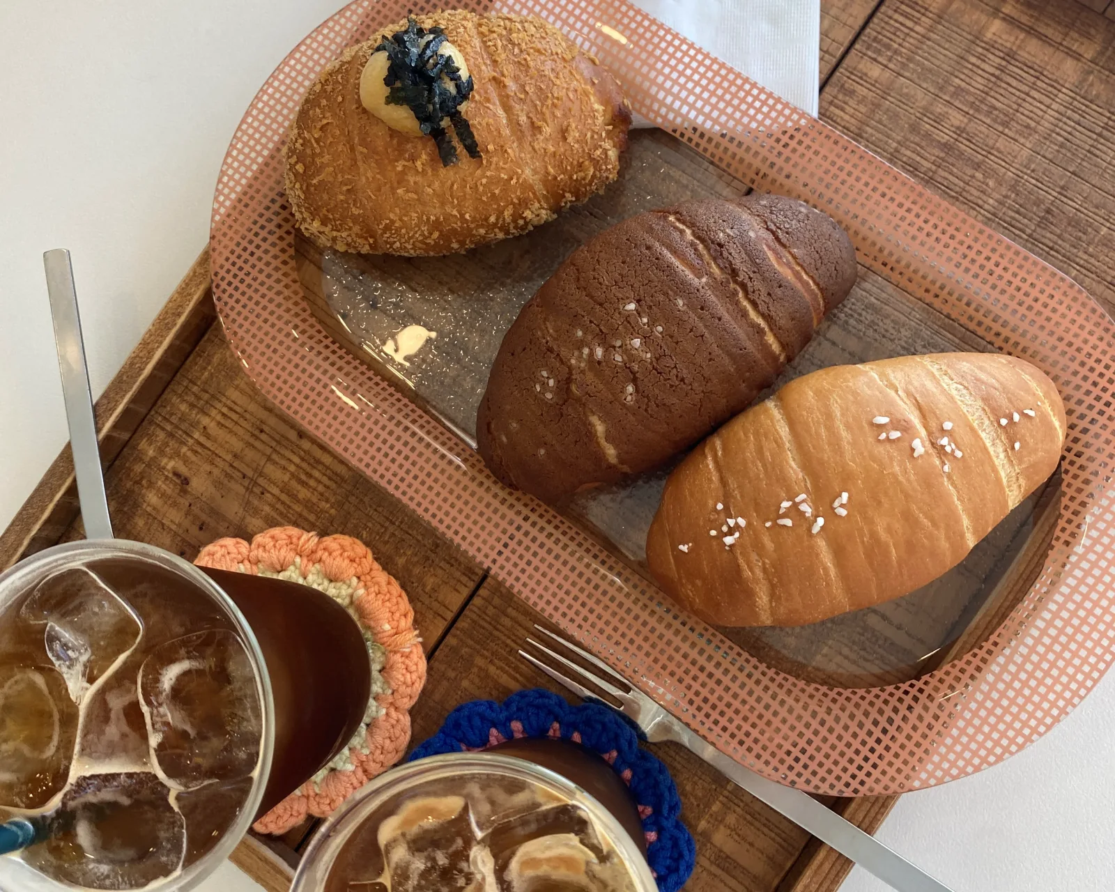 순천 풍덕동 웰컴레인베이크샵 (Welcome Rain Bakeshop) 소금빵과 아메리카노