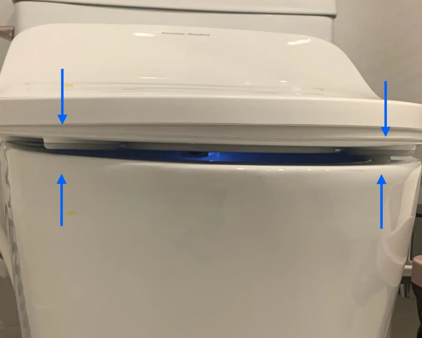 아메리칸 스탠다드 뉴 패밀리R 비데 들뜸